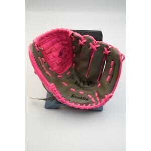 Franklin Pink & Grey CFS 22700 10.5 " Left Hand Softball Fielder Glove